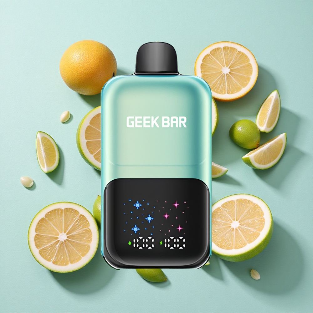 GEEK BAR 2GO 50000 Puffs Tela Interativa Menta Gelada Brasil vape
