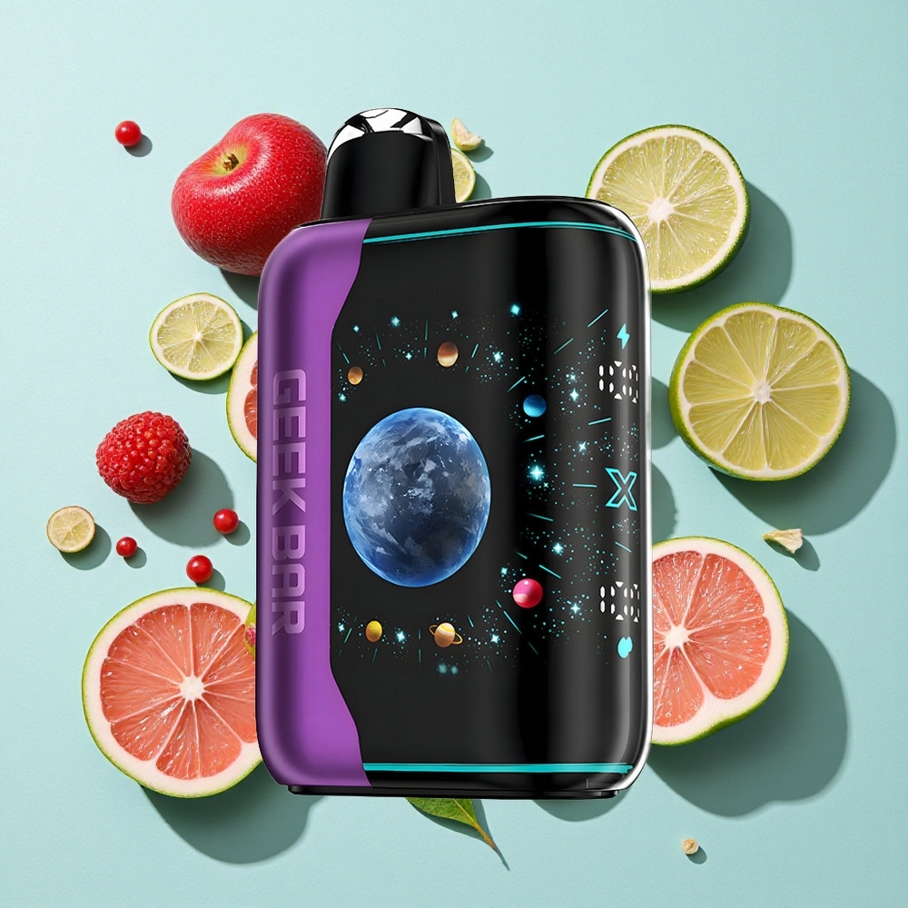 GEEK BAR Platinum Edition 25000 Sabores Frutas Vermelhas Cereja Lima Brasil vape