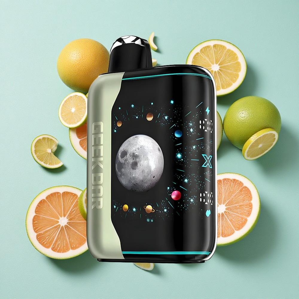 GEEK BAR Platinum Edition até 25000 Puffs com modo regular Miami Menta até 15000 Puffs com modo pulse Brasil vape