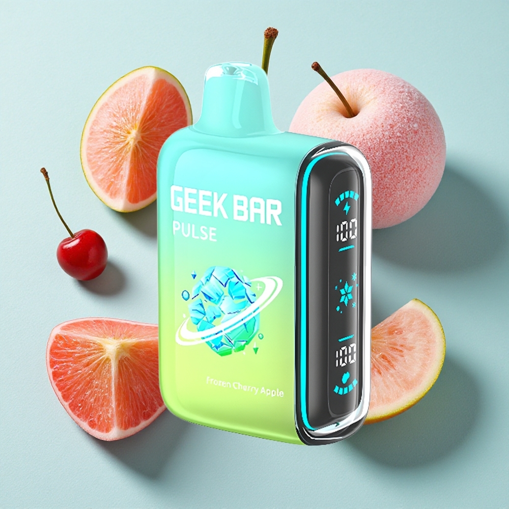 Geek Bar Pulse 15000 Puffs Capacidade de E-líquido 16ML Edição Congelada Brasil vape