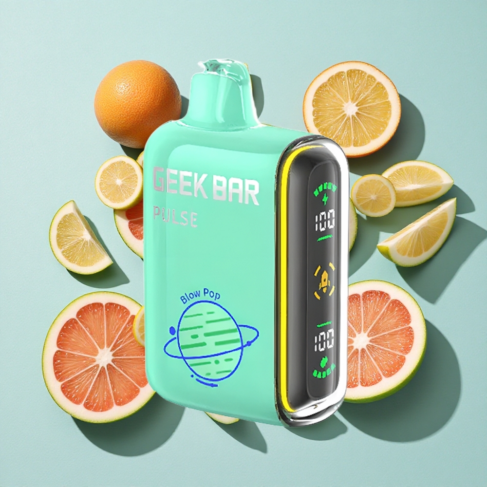 Geek Bar Pulse 15000 Puffs Capacidade de Líquido 16ML Brasil vape