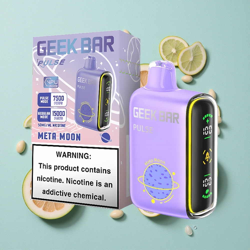 Geek Bar Pulse 15000 Puffs Capacidade de Líquido 16ML Brasil vape