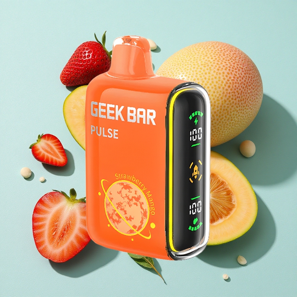 Geek Bar Pulse 15000 Puffs Capacidade de Líquido 16ML Brasil vape
