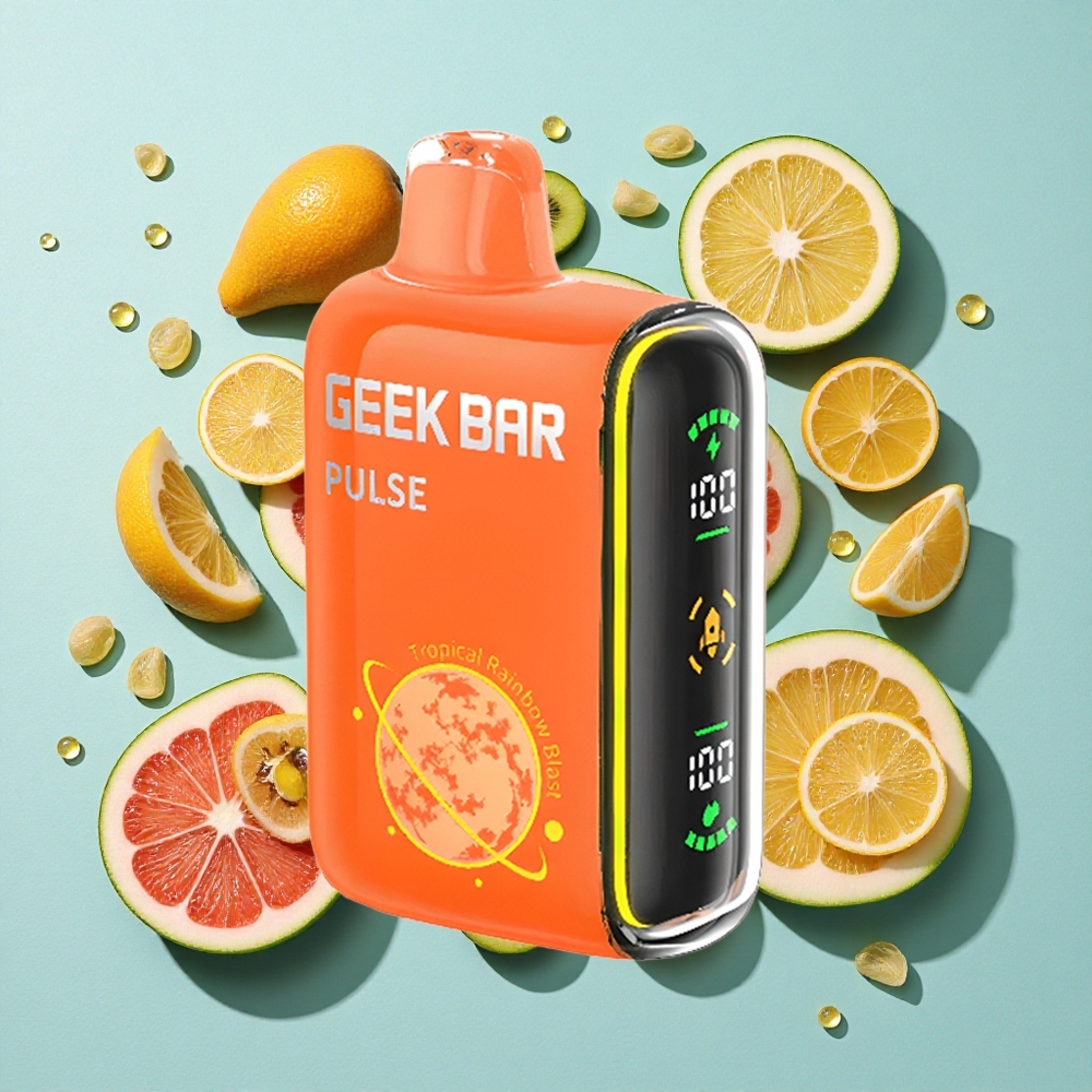 Geek Bar Pulse 15000 Puffs Capacidade de Líquido 16ML Brasil vape