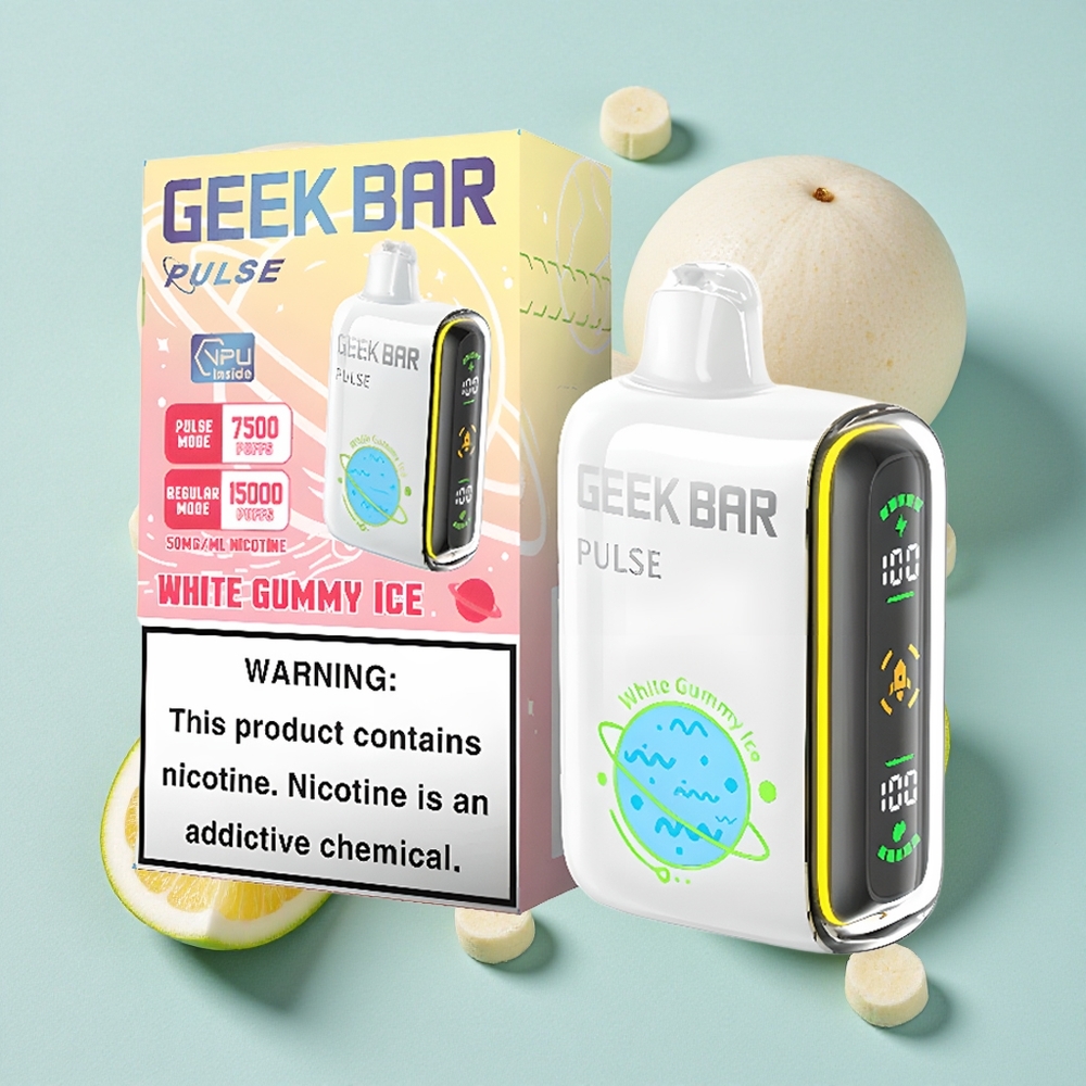 Geek Bar Pulse 15000 Puffs Capacidade de Líquido 16ML Brasil vape