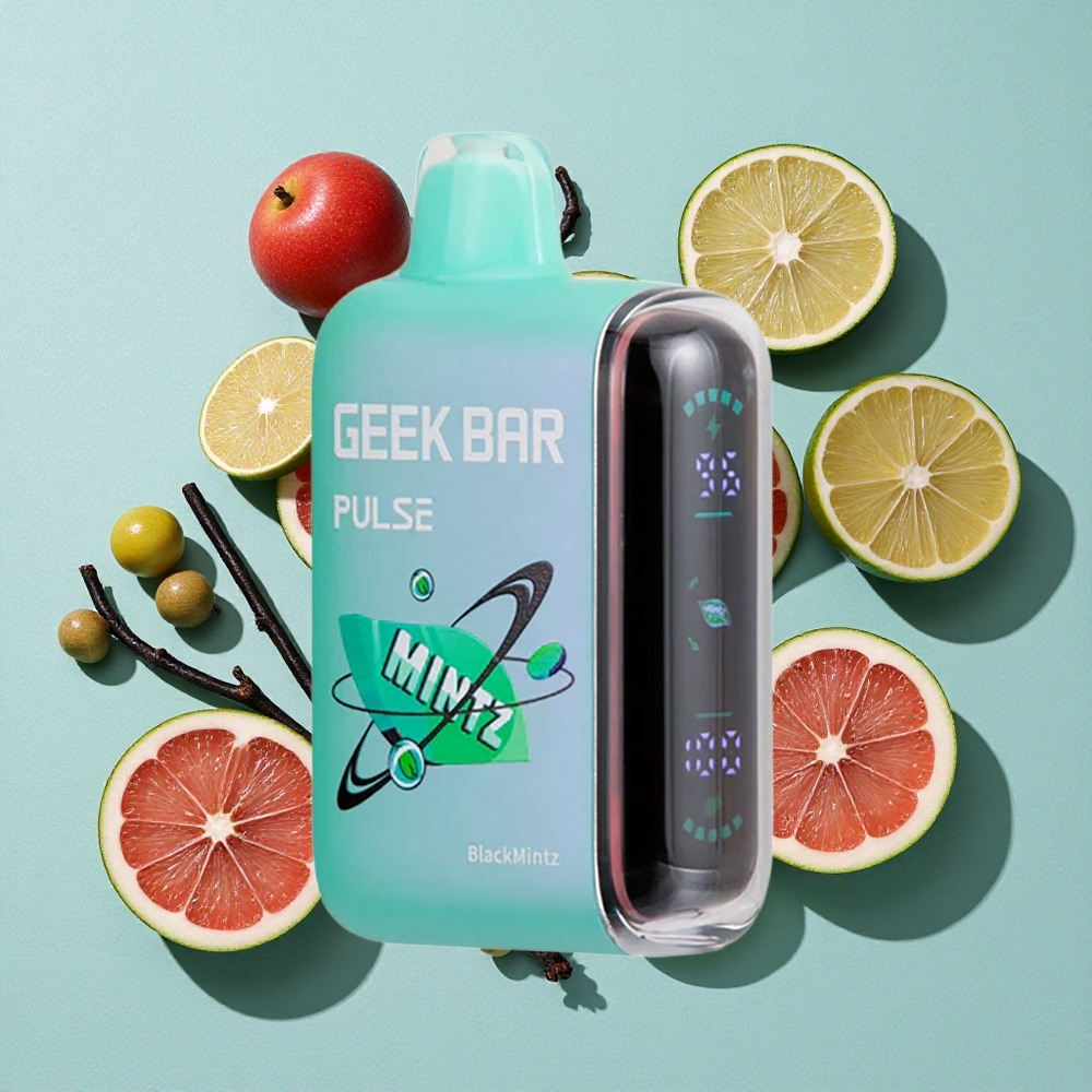 Geek Bar Pulse 15000 Puffs Capacidade de Líquido: 16ML Edição Menta Brasil vape