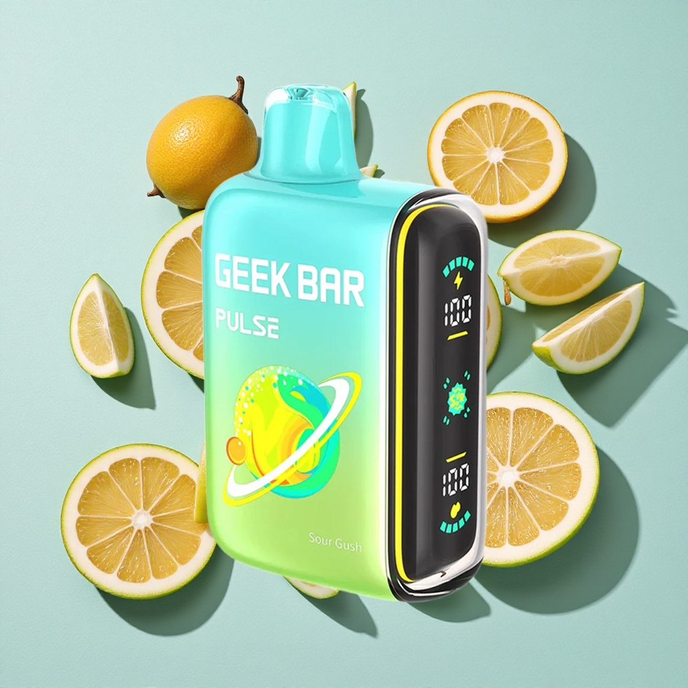 Geek Bar Pulse 15000 Puffs Edição Azeda 16ML Capacidade de Líquido Brasil vape