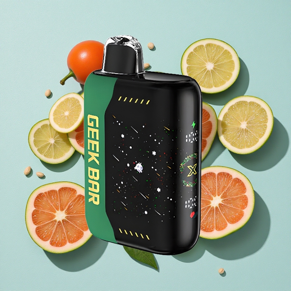 Geek Bar Pulse X 25000 Puffs 18mL E-Líquido Pré-enchido Tela de Indicador Curvo 3D Brasil vape