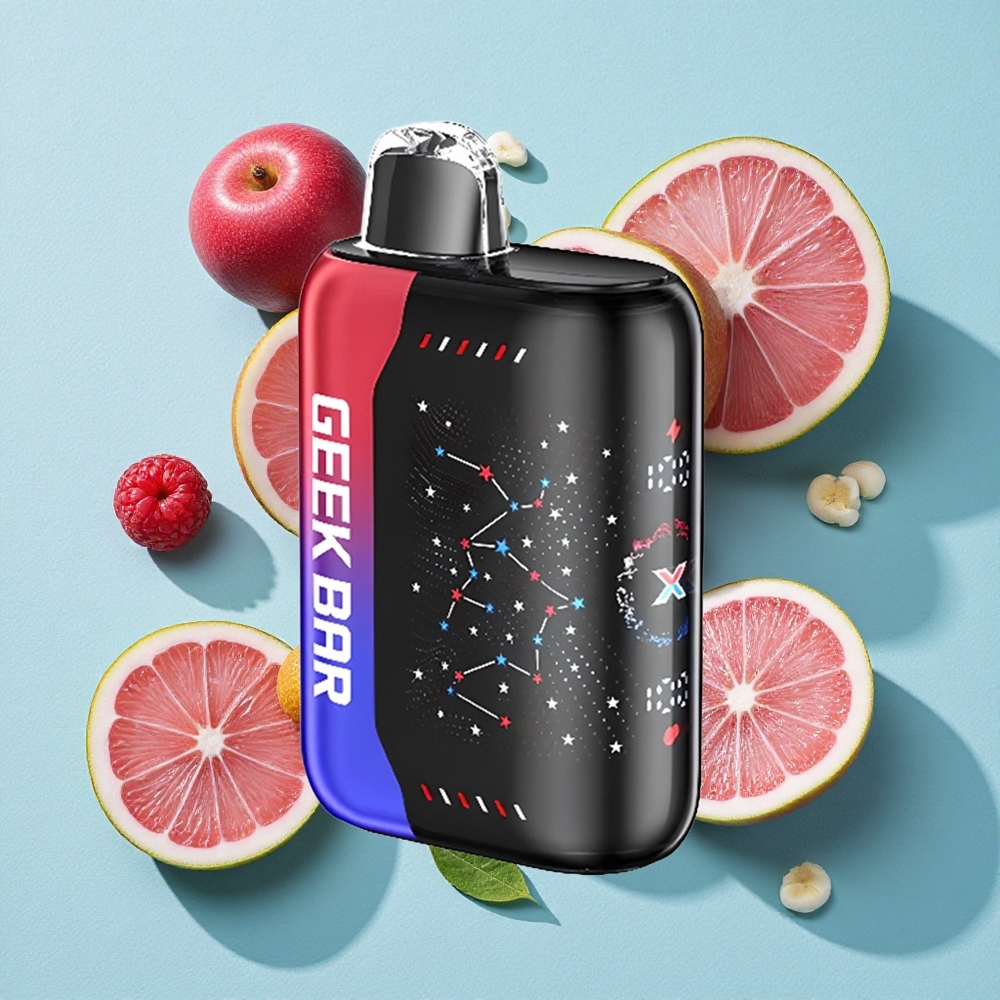 Geek Bar Pulse X 25000 Puffs 18mL Líquido Pré-preenchido 0%,2%,3%,5% Nicotina Edição Patriota Brasil vape