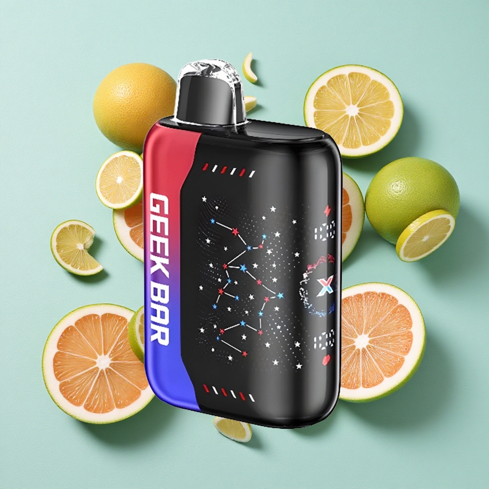 Geek Bar Pulse X 25000 Puffs 18mL Líquido Pré-preenchido 0%,2%,3%,5% Nicotina Edição Patriota Brasil vape