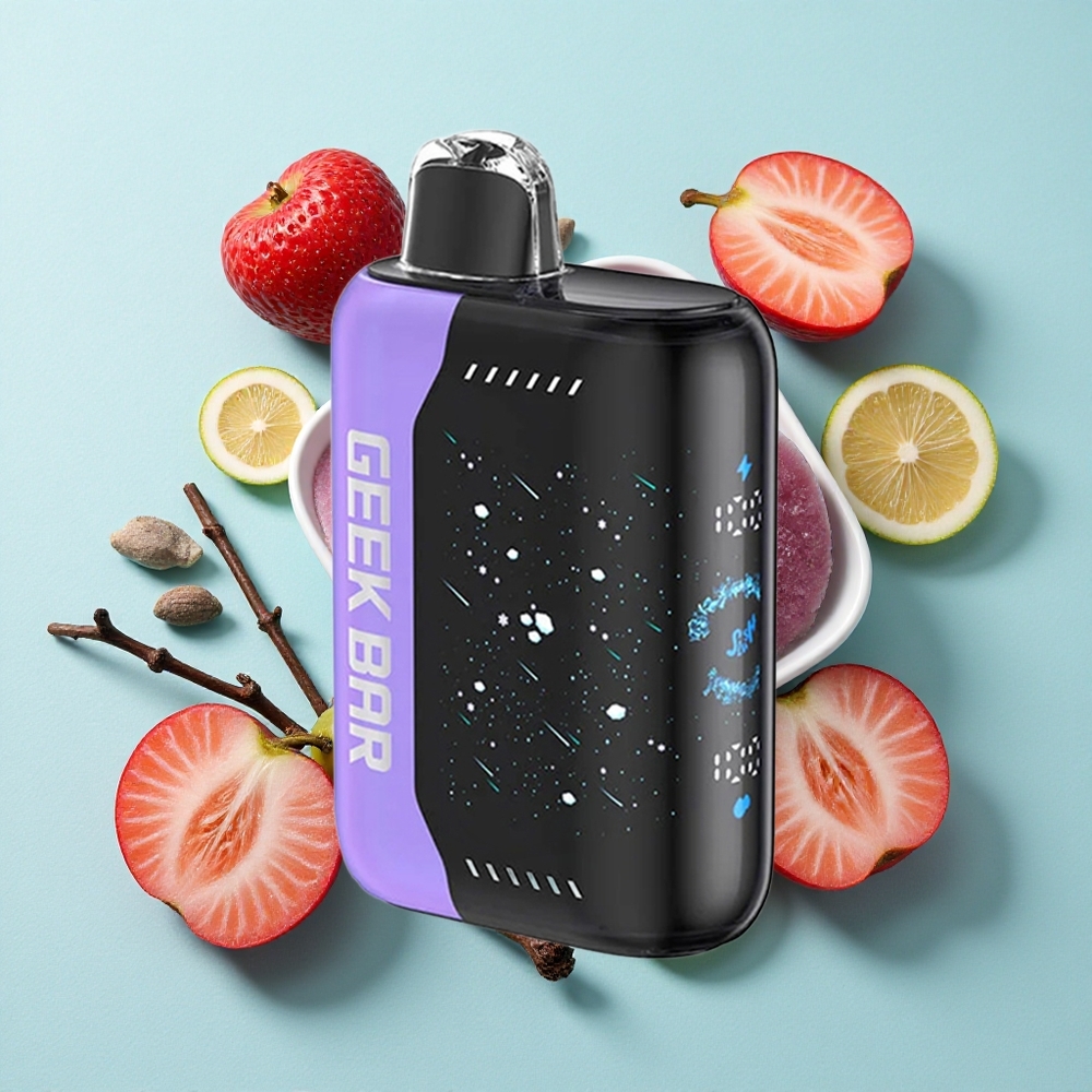 Geek Bar Pulse X 25000 Puffs Slush Edição com até 25000 Puffs Modo Regular e 18mL E-Líquido Pré-carregado Brasil vape