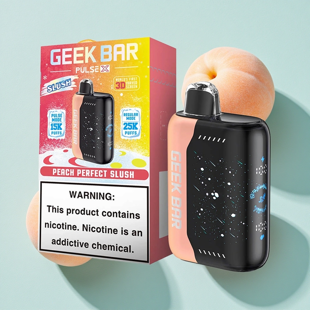 Geek Bar Pulse X 25000 Puffs Slush Edição com até 25000 Puffs Modo Regular e 18mL E-Líquido Pré-carregado Brasil vape