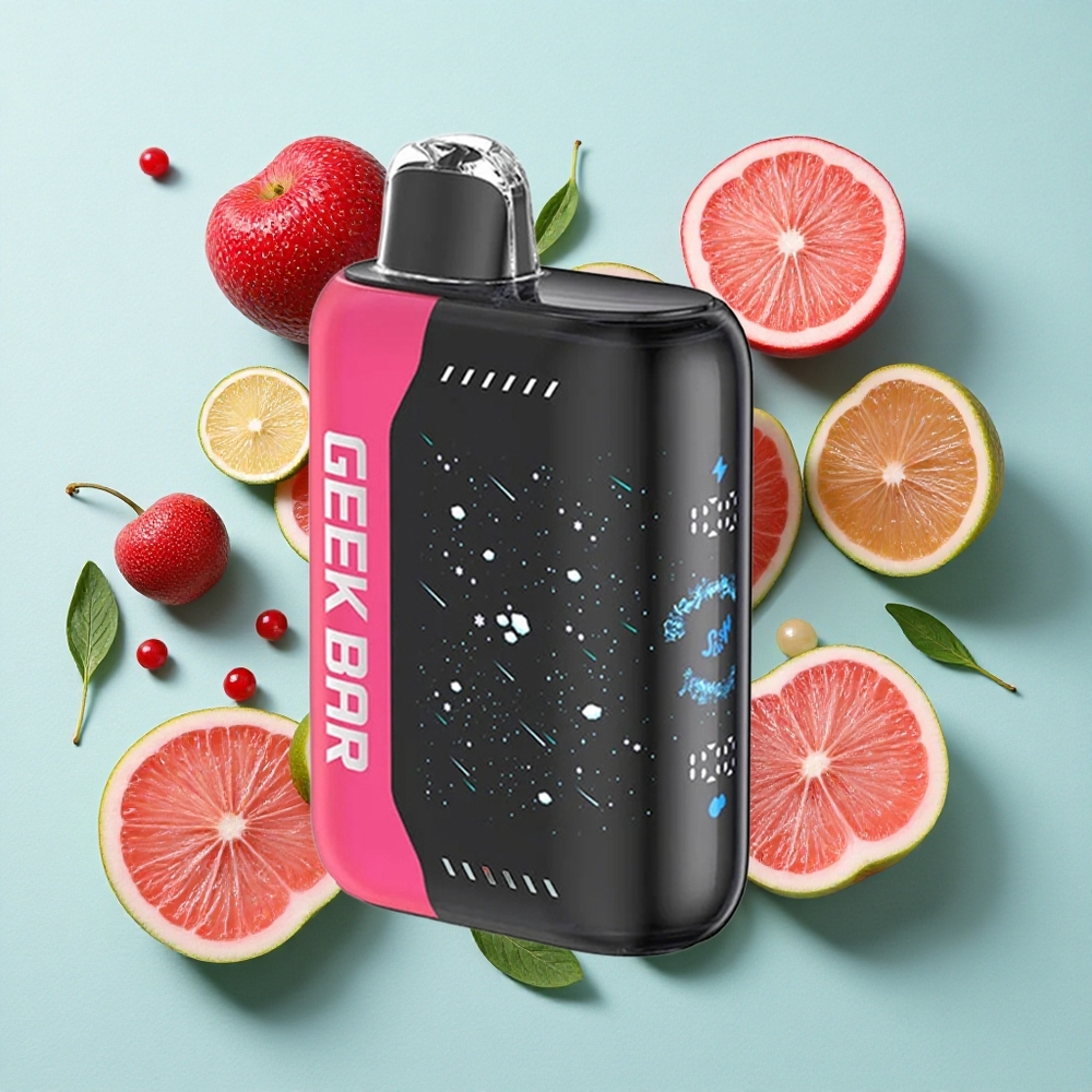 Geek Bar Pulse X 25000 Puffs Slush Edição com até 25000 Puffs Modo Regular e 18mL E-Líquido Pré-carregado Brasil vape