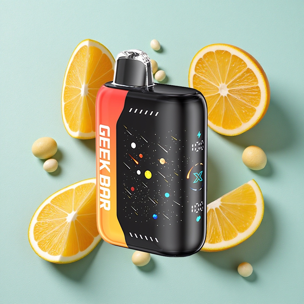 GEEK BAR Pulse X 42K Puffs Edição Meteoro Dragão Laranja Tela 3D Curva Brasil vape