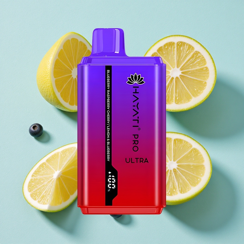 Hayati Pro Ultra 15000 Puffs 2 12ml Manga Framboesa Cereja Brasil vape