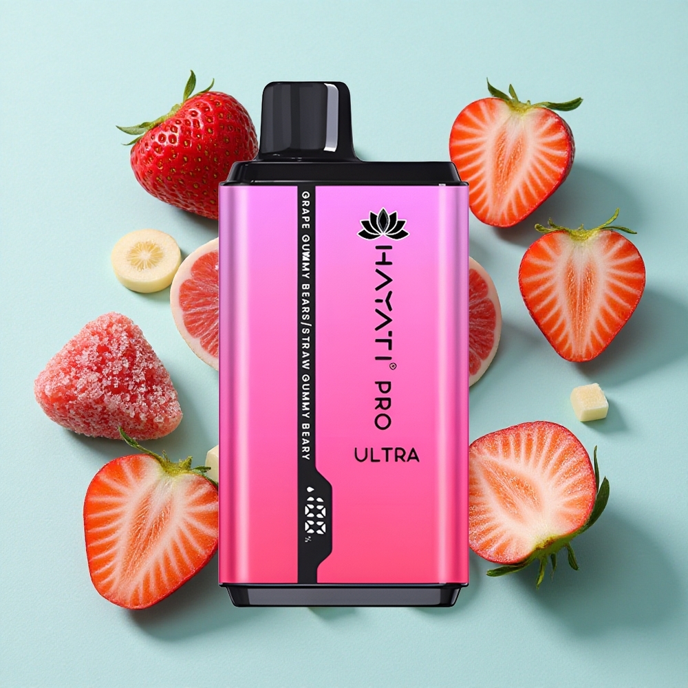 Hayati Pro Ultra 15000 Puffs 2 12ml Uva Ursinho de Goma Brasil vape