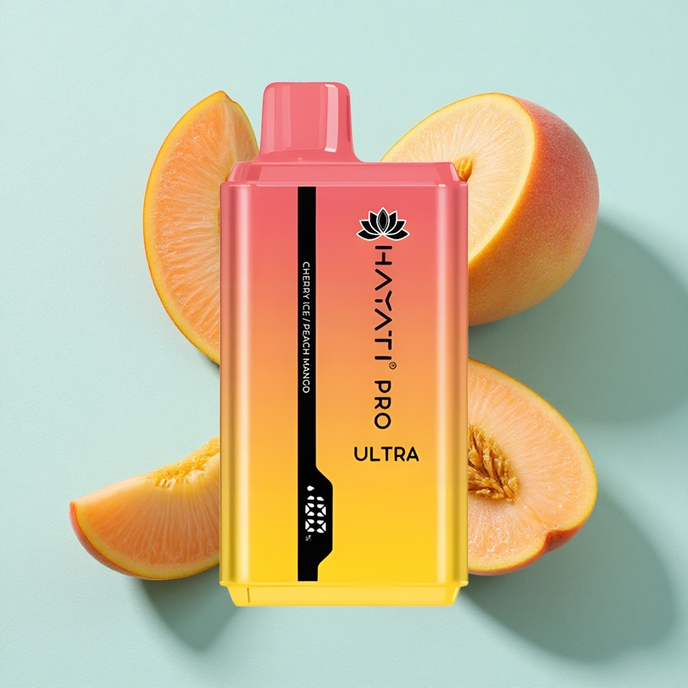 Hayati Pro Ultra 15000 Puffs Gelo Cereja Brasil vape