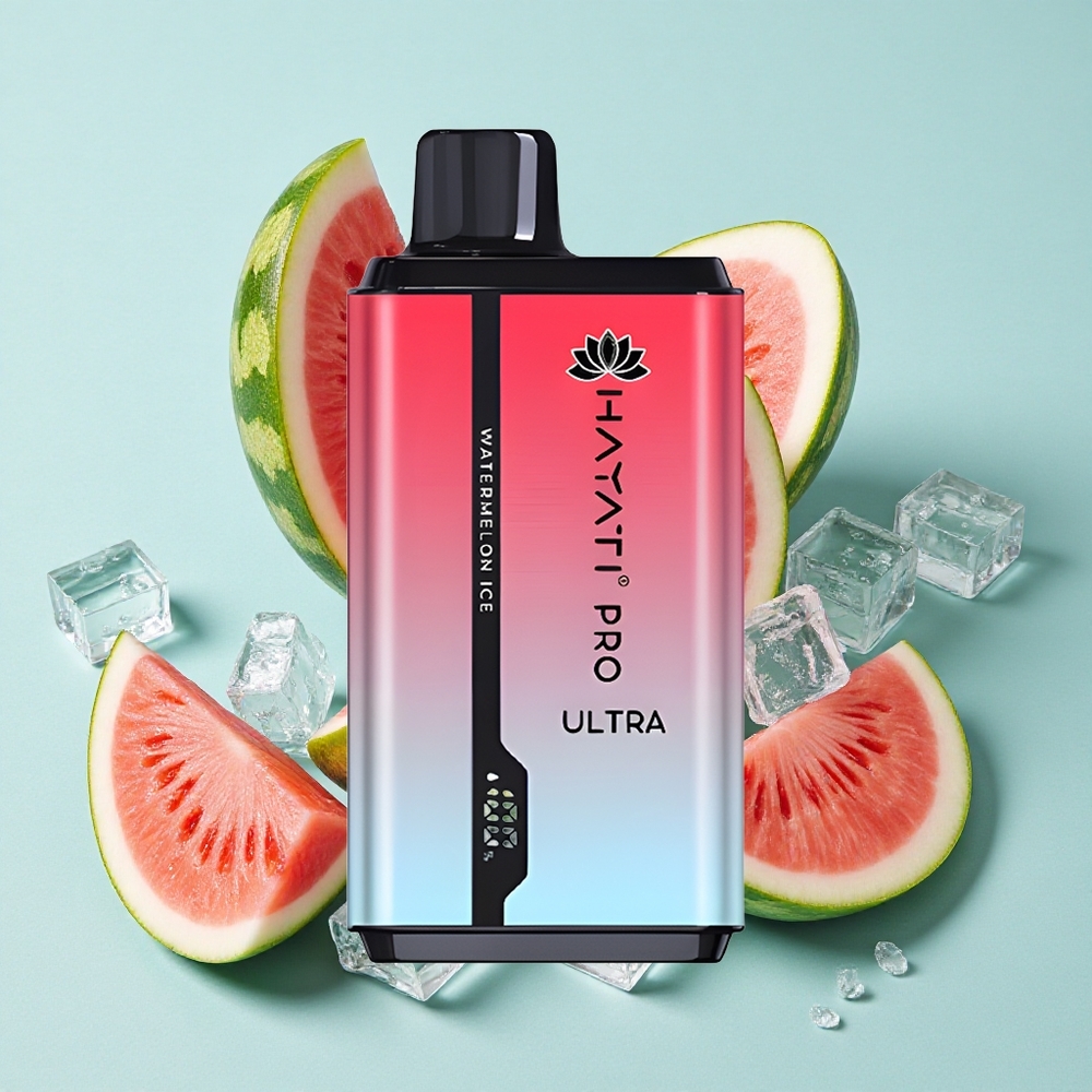Hayati Pro Ultra 15000 Puffs Melancia Gelada 2% Nicotina Brasil vape