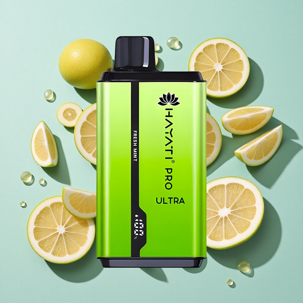 Hayati Pro Ultra 15000 Puffs Menta Fresca 2% Nicotina Brasil vape