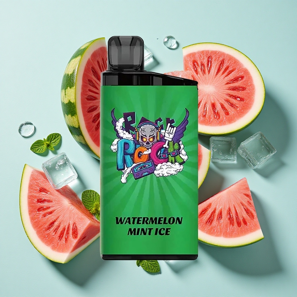 IGET Bar 3500 Puffs Melancia Hortelã Gelo com Bateria de 1400 mAh e Peso Líquido de 78g Brasil vape