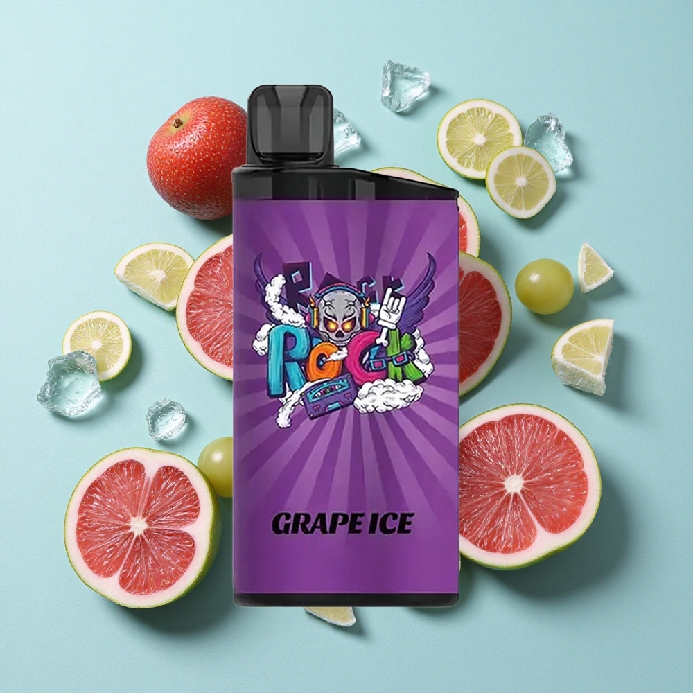 IGET Bar 3500 Puffs Uva Gelo 1400 mAh 1.2 Ohm Mesh Coil Brasil vape