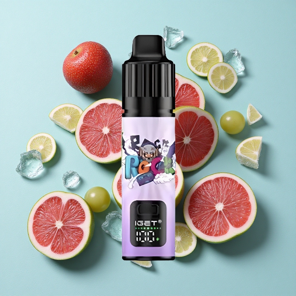 IGET BAR PLUS S3 POD 10000 Puffs 18 ml E-líquido Uva Gelada Brasil vape
