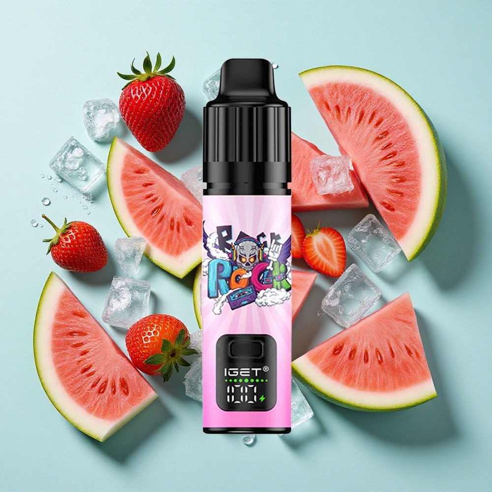 IGET BAR PLUS S3 POD 10000 Puffs Morango Melancia Gelo 18 ml E-líquido Brasil vape
