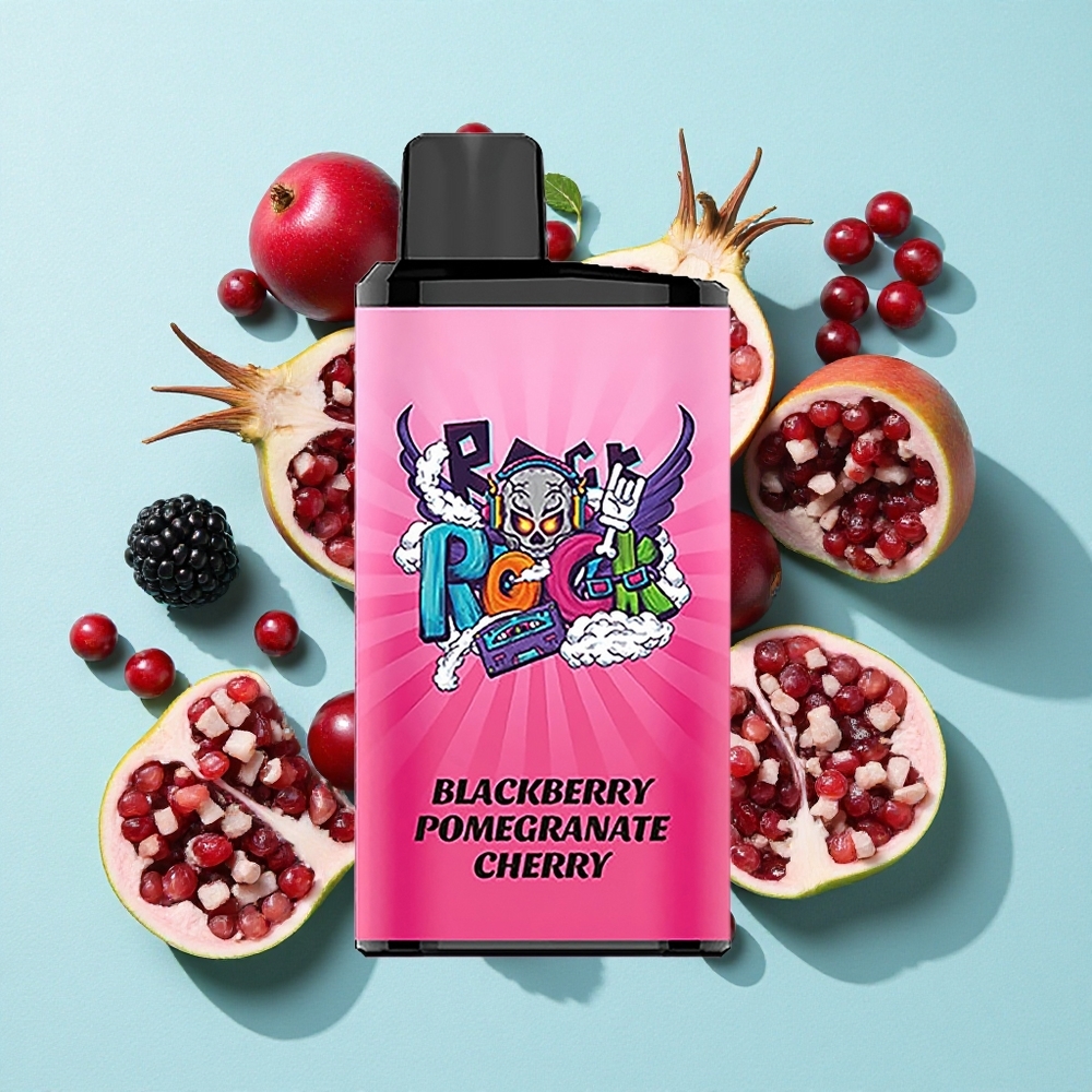 IGET Bar Pro 10000 Puffs Blackberry Romã Cereja 2000 mAh 1.2 Ohm Mesh Coil Brasil vape