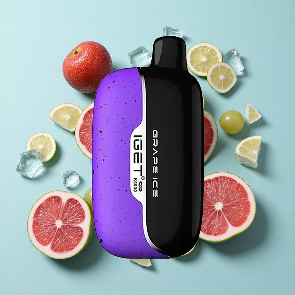IGET Moon K5000 Puffs 5000 Puffs Uva Gelo 81.5g Brasil vape
