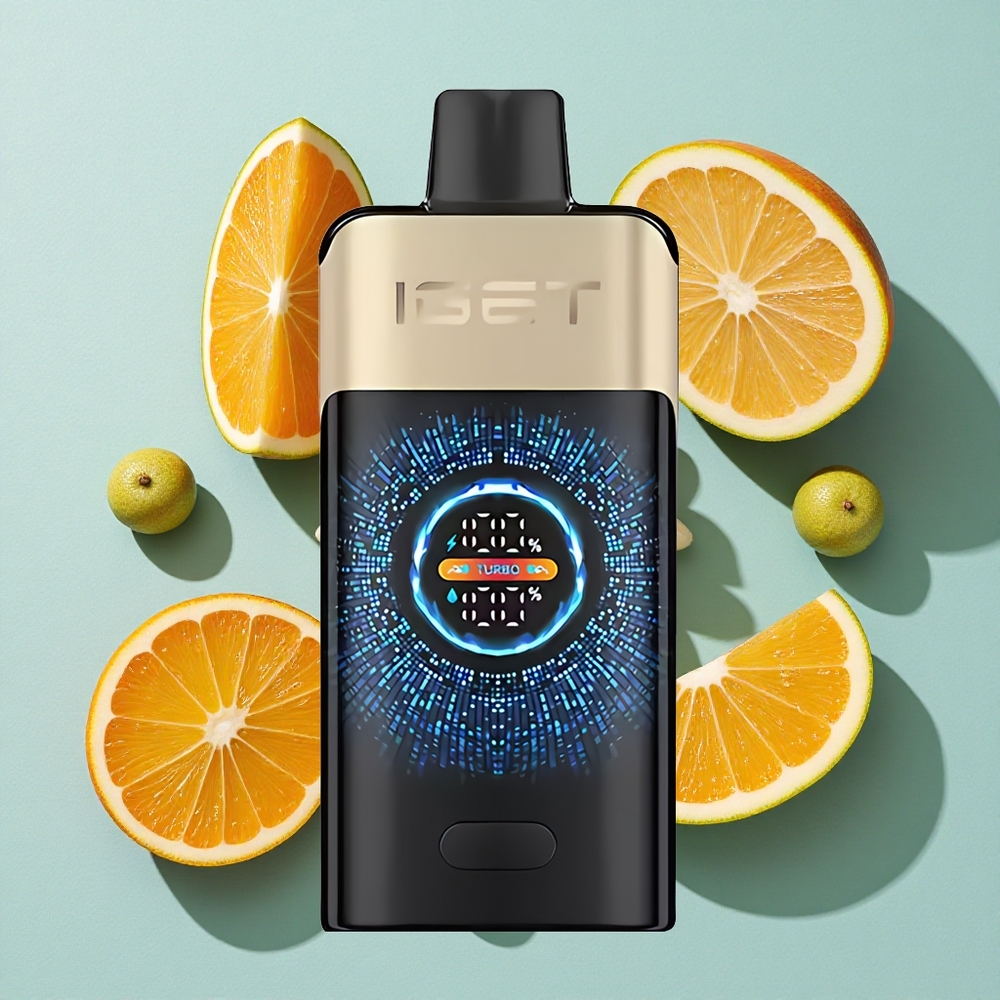 IGET ONE 12000 Puffs Modo Regular 9000 Puffs Modo Turbo Laranja Monstro Tropical Brasil vape