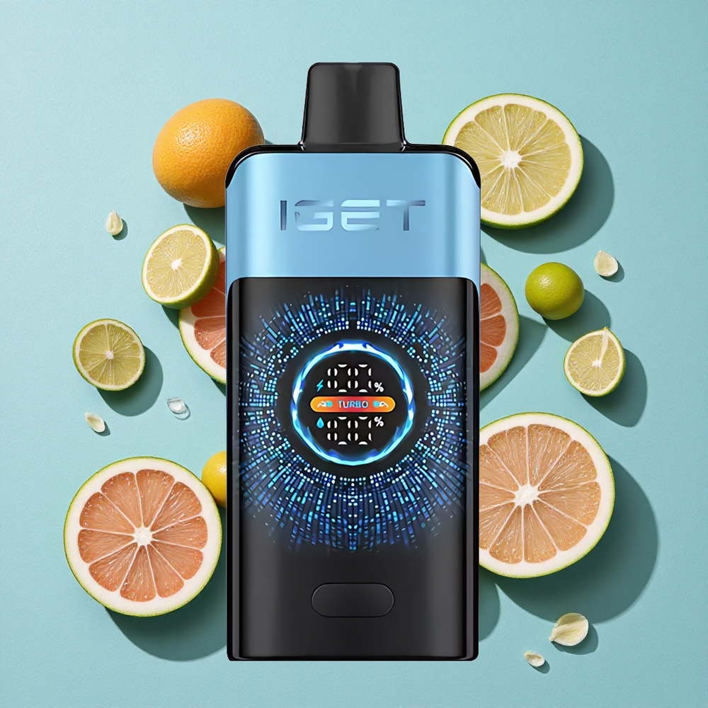 IGET ONE 12000 Puffs Monstro Azul Modo Regular 12000 Puffs Capacidade da Bateria 2700 mAh Brasil vape