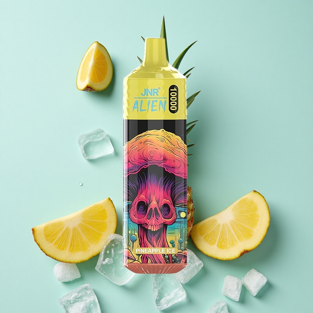 JNR Alien 10000 Puffs Pineapple Ice 850mAh LED (RGB) Brasil vape