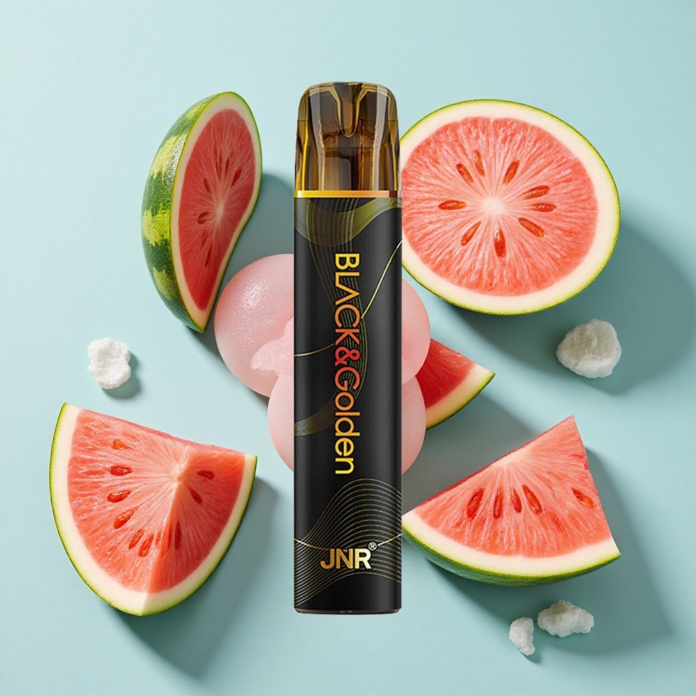 JNR Black&Golden 800 Puffs Chiclete de Melancia Brasil vape