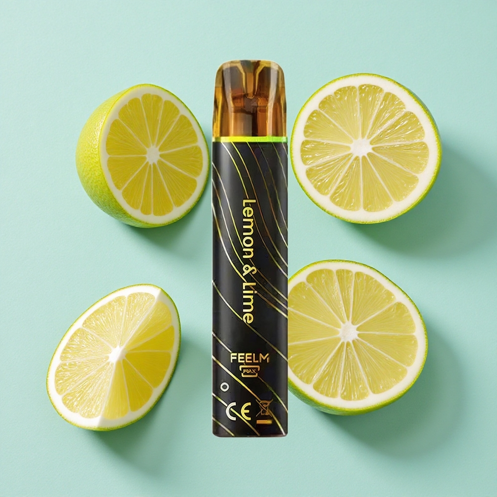 JNR Black&Golden 800 Sabor Limão & Lima 550mAh Brasil vape