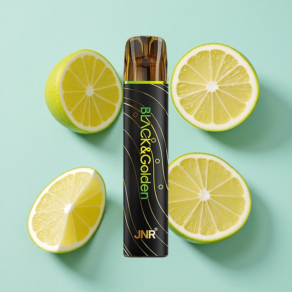 JNR Black&Golden 800 Sabor Limão & Lima 550mAh Brasil vape