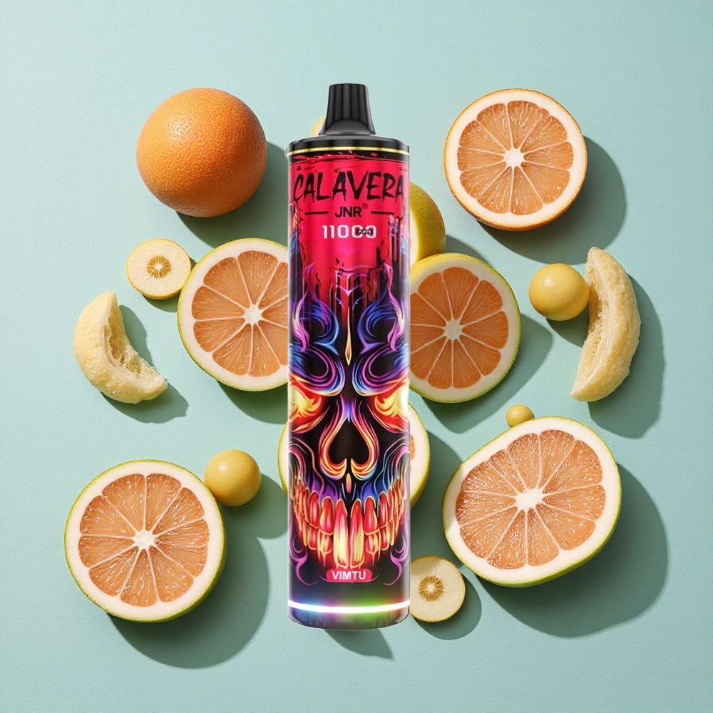 JNR Calavera 11000 Puffs Porta de Carregamento Tipo-C Capacidade da Bateria de 850 mAh Brasil vape