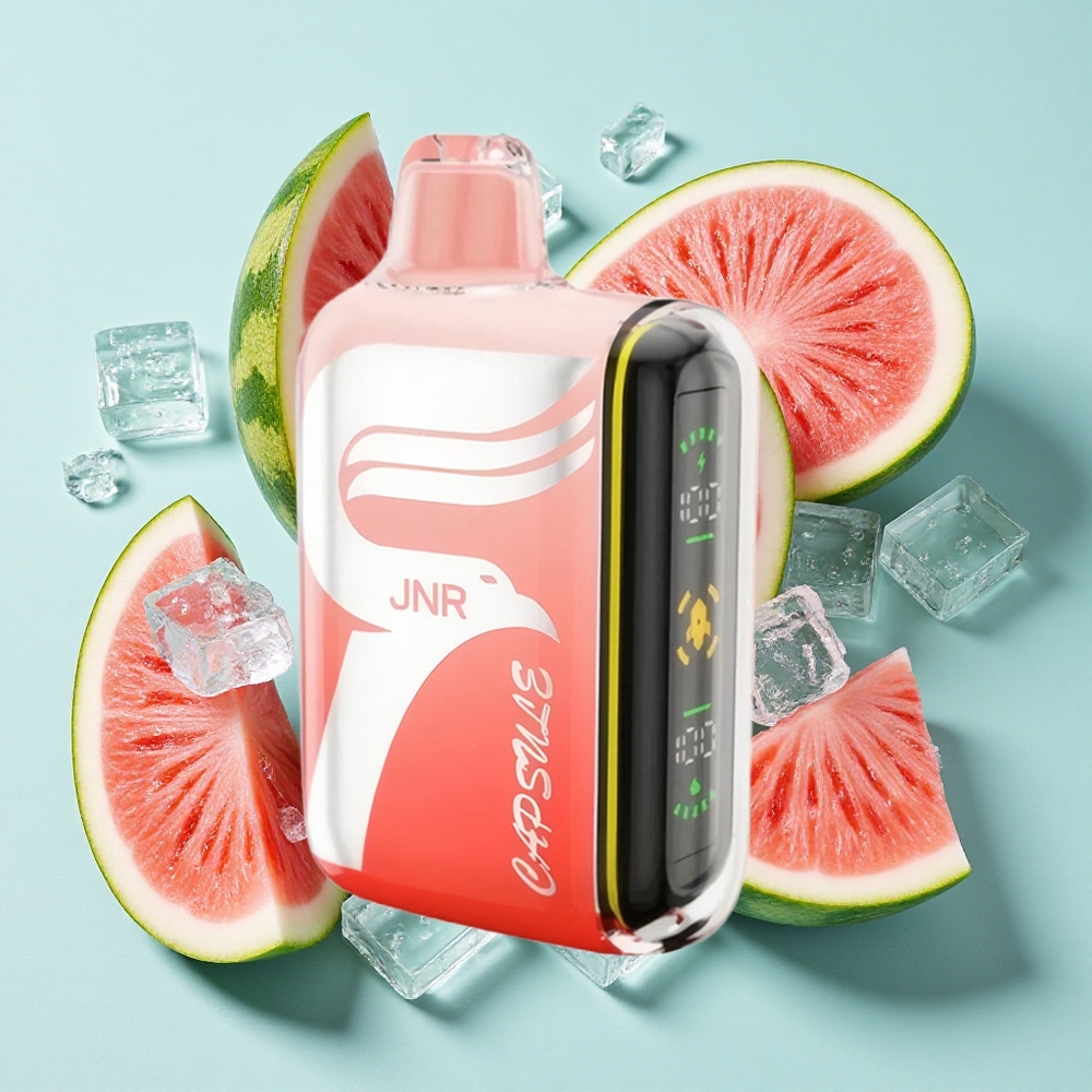 JNR Capsule 15000 Puffs 20ml 850mAh Melancia Brazz Ice Brasil vape