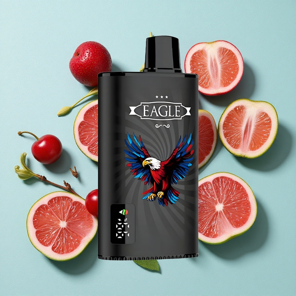 JNR EAGLE Smart 23000 Puffs Cereja Cola Tela Digital e Bobina Mesh 1.0ohm Brasil vape