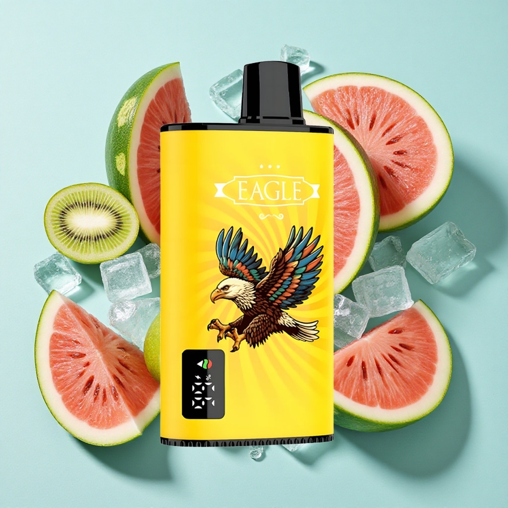 JNR EAGLE Smart 23000 Puffs Kiwi Melancia Gelo Tela Digital e Bobina Mesh 1.0ohm Brasil vape