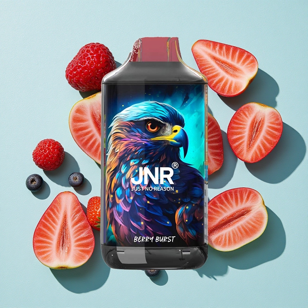 JNR Falcon 16000 Puffs Explosão de Frutas Vermelhas Capacidade da Bateria: 850 mAh Tipo de Bobina: Bobina de Malha Dupla Brasil vape