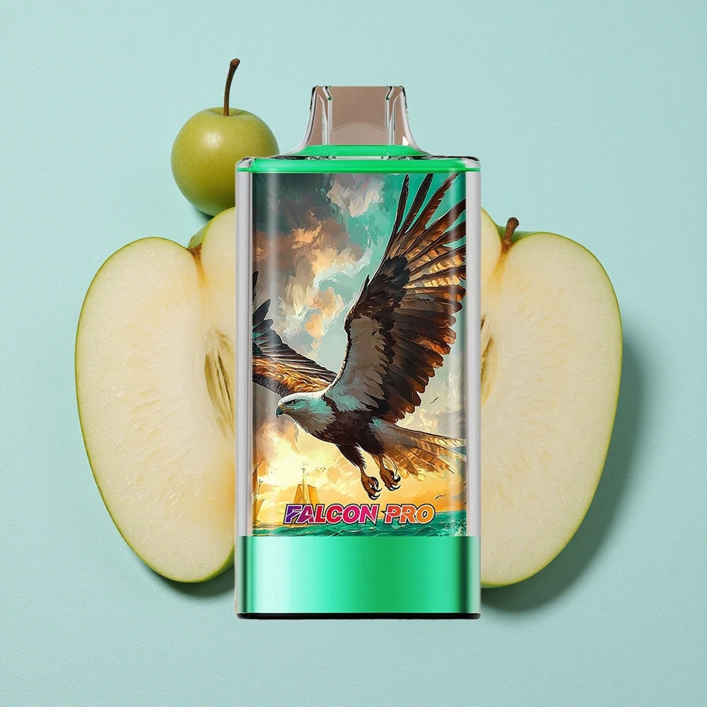 JNR Falcon Pro 28000 Puffs Maçã Dupla 30ml Capacidade Pré-Carregada 950mAh Capacidade da Bateria Brasil vape