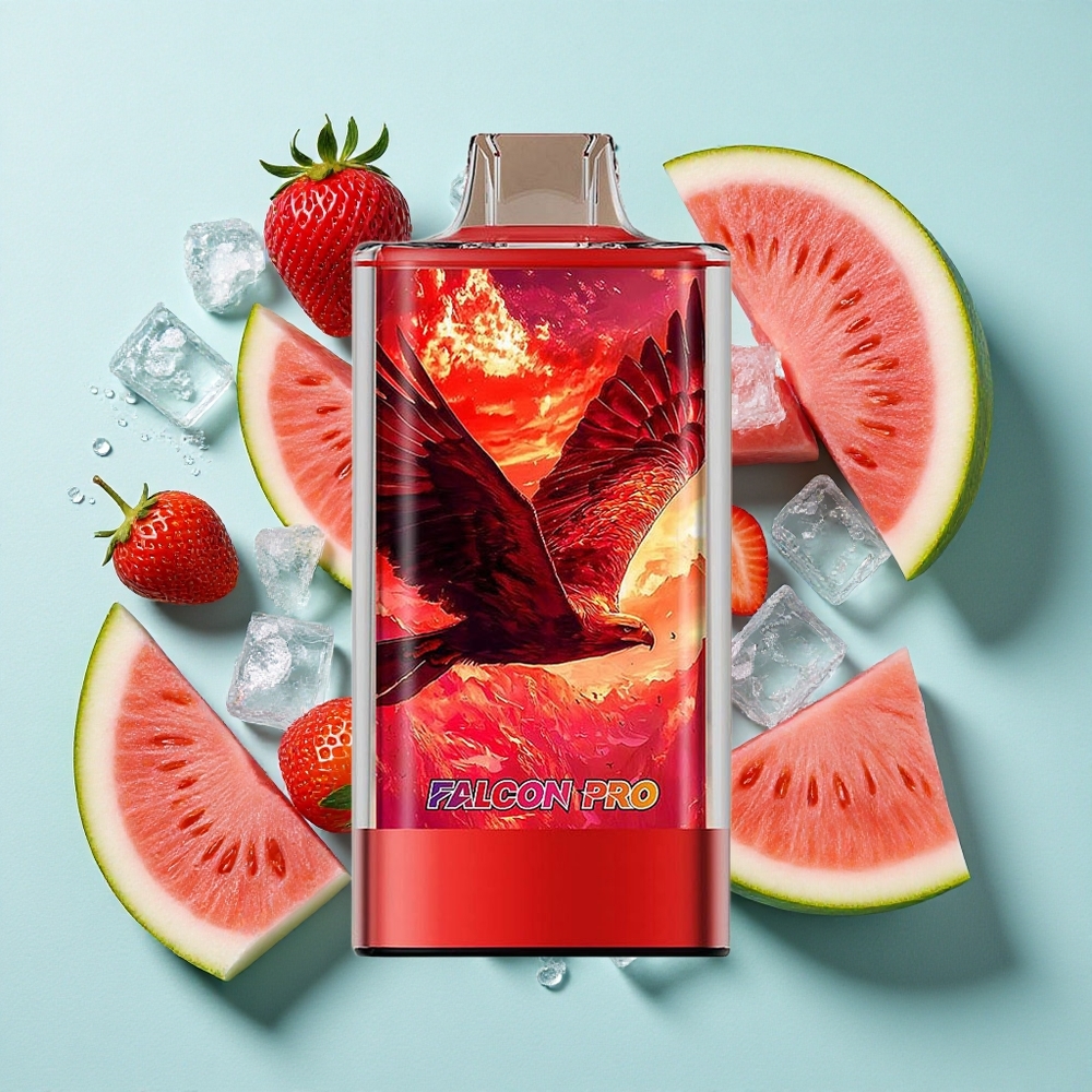 JNR Falcon Pro 28000 Puffs Morango Melancia Gelada 30ml 5% Nicotina Brasil vape