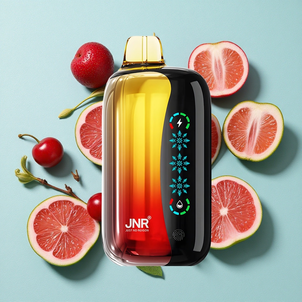 JNR Flex Ice 21000 Puffs Cereja Cola Tela Sensível ao Toque Capacidade da Bateria 1000mAh Brasil vape