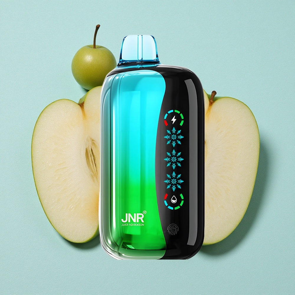 JNR Flex Ice 21000 Puffs Maçã Dupla Tela Sensível ao Toque Brasil vape