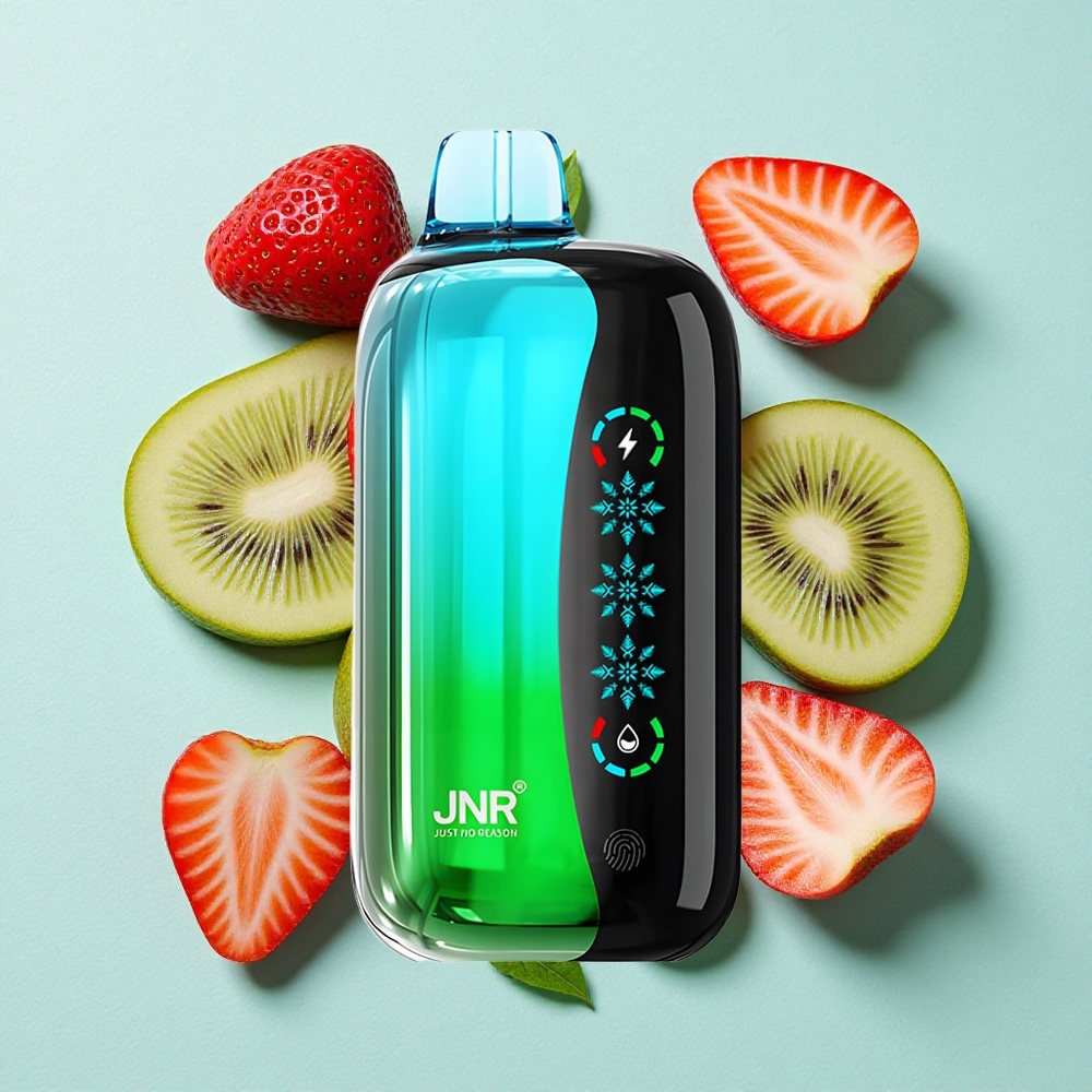 JNR Flex Ice 21000 Puffs Morango Kiwi 26ml E-líquido 1000mAh Brasil vape