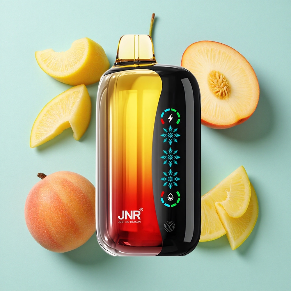 JNR Flex Ice 21000 Puffs Pêssego Manga Abacaxi Tela Sensível ao Toque Capacidade da Bateria 1000mAh Brasil vape