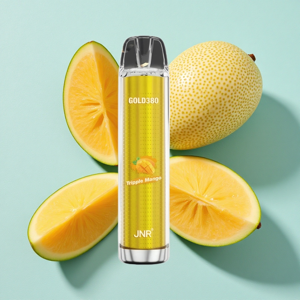 JNR Gold380 6000 Puffs Triplo Manga 13ml Capacidade de e-Líquido Brasil vape