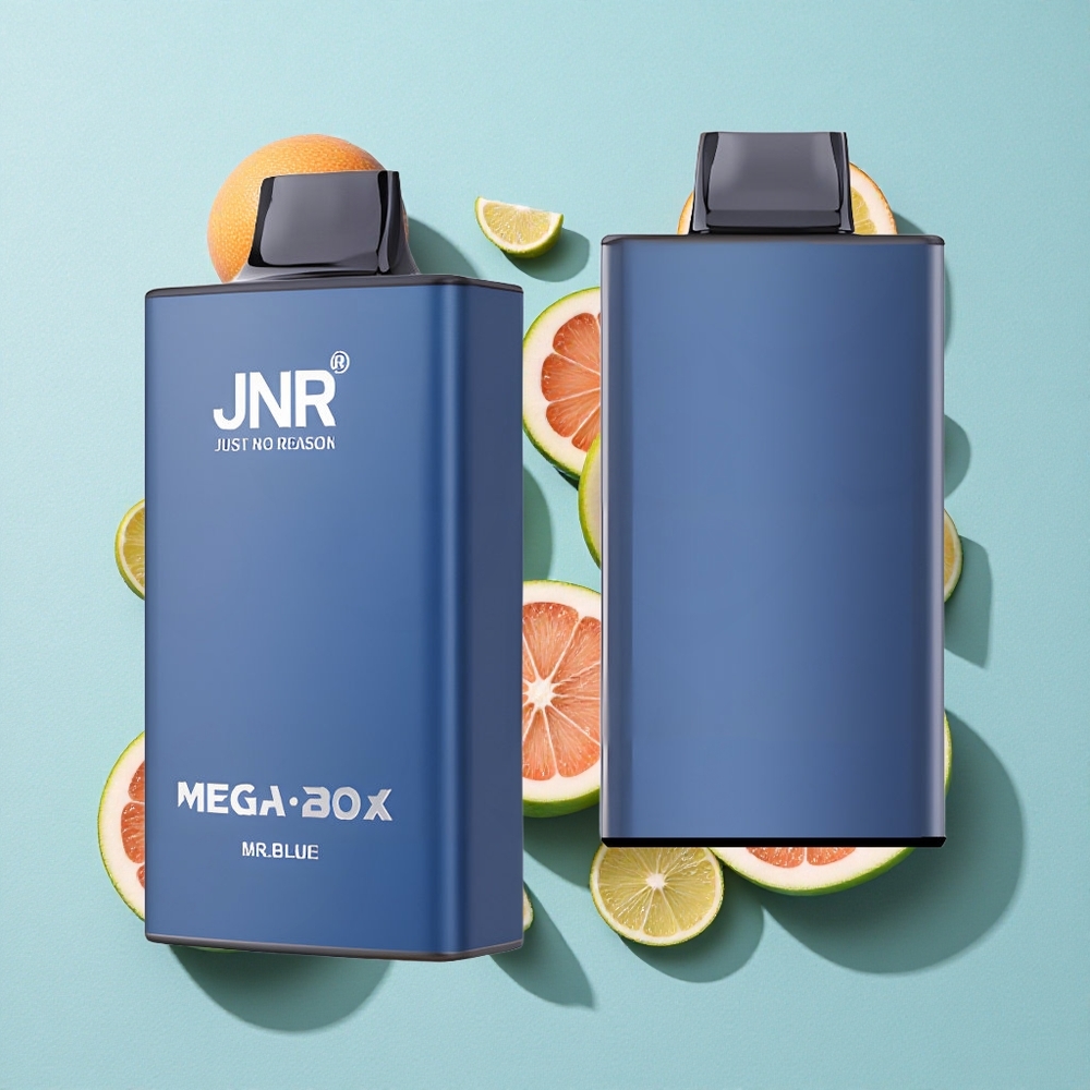 JNR Mega Box 25000 Puffs 30ml Capacidade de E-líquido Mr Azul Brasil vape