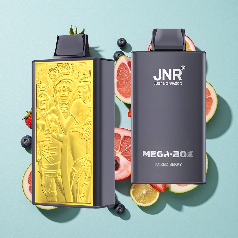 JNR Mega Box 25000 Puffs Frutas Silvestres 30ml Capacidade de Líquido Brasil vape