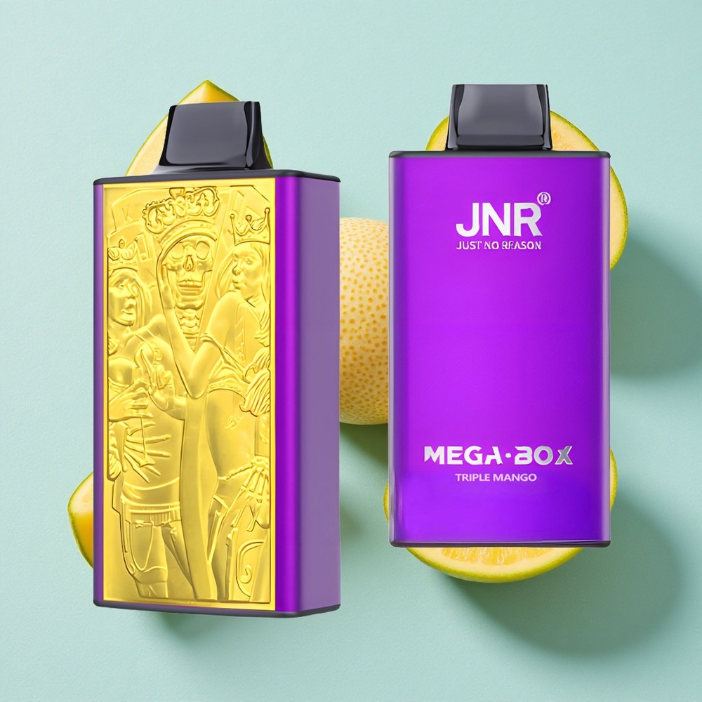 JNR Mega Box 25000 Puffs Manga Tripla Vape descartável 30ml Capacidade de Líquido Brasil vape